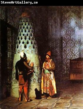 unknow artist Arab or Arabic people and life. Orientalism oil paintings 498